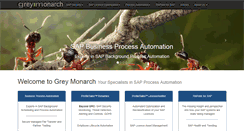 Desktop Screenshot of greymonarch.com